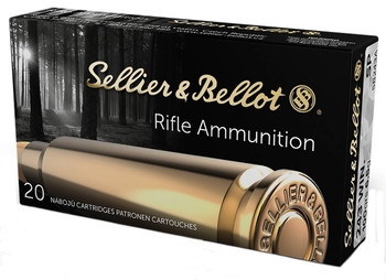 Sellier & Bellot Rifle Hyper Velocity Centerfire Ammunition, 243 Winchester, Soft Point, 100 Grain - 20 Cartridge Box ( 20 / 1 )