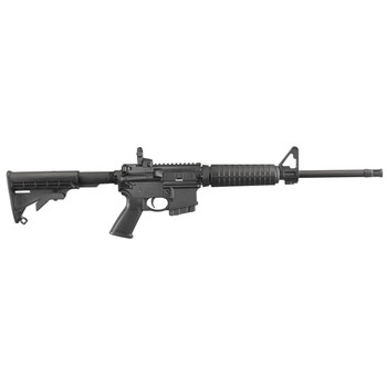 Ruger 8511 AR556 COMD Compliant 5.56x45mm NATO 16.10 101 Black Hard Coat Anodized Black 6 Position Stock Black Polymer Grip Right Hand UPC: 736676085118