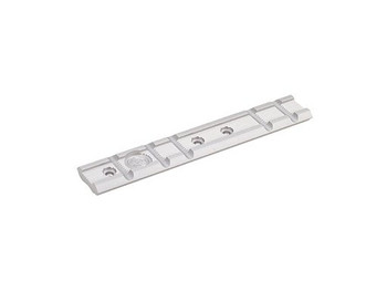 Ruger 90224 Scope Base Adapter Silver Aluminum Fits Ruger Mark II/III/Mark IV/22/45 Weaver Mount