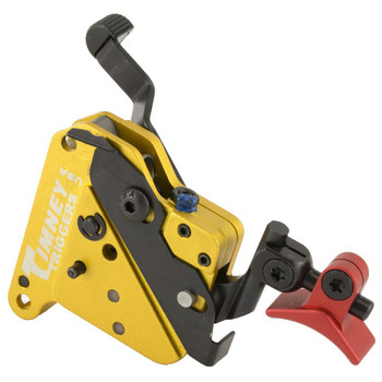 Timney Triggers Remington 700 Calvin Elite Trigger, With Safety, Adjustable Trigger Shoe, Red Finish 520CE-A, UPC : 081950068128 UPC: 081950068128
