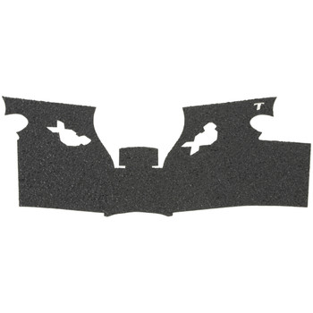 Talon Grips 207R Adhesive Grip  Textured Black Rubber for Springfield XDS 94045 with Small Backstrap UPC: 812308020808
