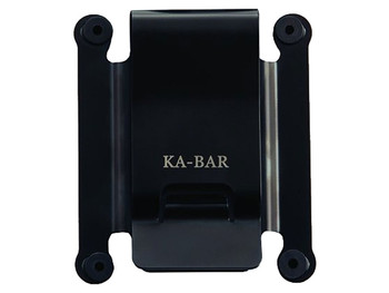 Ka-Bar 1480CLIP Belt Clip For Ka-Bar TDI/Hinderer/Becker, Black Metal