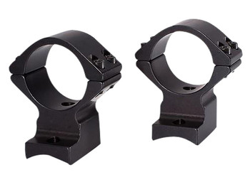 Talley 930734 Scope Mount/Ring Combo Black Anodized 1" Tube Weatherby Vanguard Low Rings
