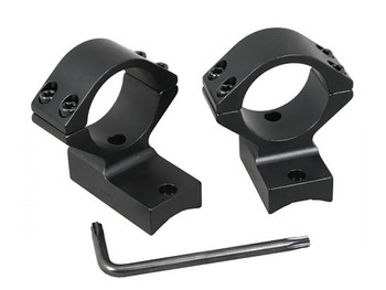 Talley 948749 Scope Mount/Ring Combo Black Anodized Aluminum 1" Tube Kimber 84M Medium Rings 0 MOA