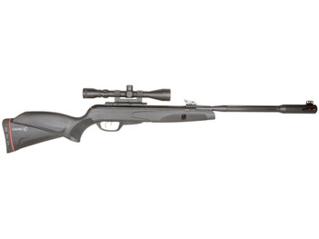 Gamo 6110063254 Whisper Fusion Mach1 Gas Piston 177 Black Black Receiver Black Molded All Weather Stock Scope 3-9x40mm
