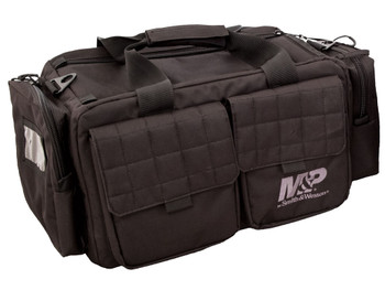 M&P Accessories 110023 Officer Tactical Range Bag 22" Black Nylon