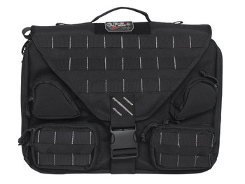 GPS Bags T1350BCB Tactical Brief Case Black 1000D Polyester 1 Handgun