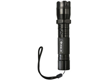 SKYLINE USA INC TLSGGDD Stun Gun Diablo Black Aluminum Features Flashlight