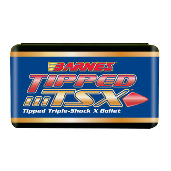 Barnes Bullets 30188 Tipped TSX  22 Cal .224 62 gr TTSX Boat Tail 50 Per Box UPC: 716876224548