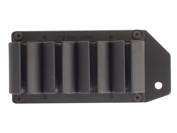 TacStar 1081134 SideSaddle Mossberg 500 20 Gauge 4rds Black Polymer w/Aluminum Mounting Plate