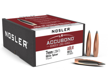 Nosler 58623 AccuBond Long Range 7mm 168gr Spitzer Point 100/Box