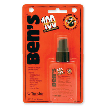 Bens 100 Tick and Insect Repellent Pump 1.25 oz UPC: 044224102058
