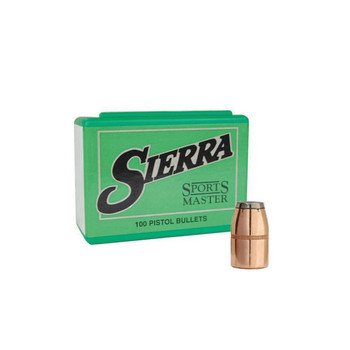 Sierra Sports Master Bullets 44 Caliber (429 Diameter) 300 Grain Jacketed Soft Point Box of 50, UPC : 092763086308 UPC: 092763086308