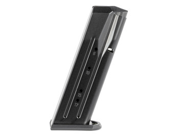 Mec-Gar MGWIT38LFAFC Tanfoglio 17rd 38 Super, Fits Tanfoglio Witness Large Frame Blued w/Anti-Friction Coating Carbon Steel