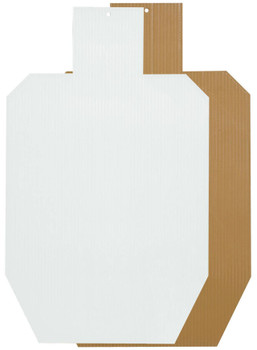 SHARPSHOOTER IPSC WHITE/BROWN PLSTC UPC: 029057384598