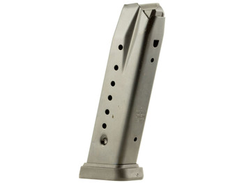 ProMag SPRA12 Standard 15rd Extended 40 S&W Fits Springfield XD-M Blued Steel
