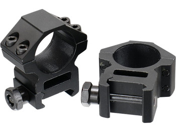 UTG RGWM25M4 Accushot Scope Rings Black Anodized 1" Medium