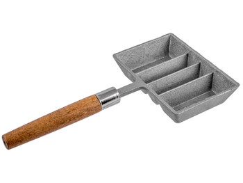 Lee Precision 90029 Ingot Mold Silver Aluminum/Wood