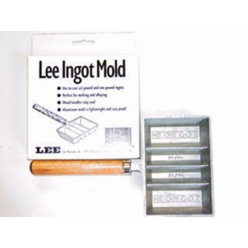 Lee Precision 90029 Ingot Mold Silver AluminumWood UPC: 734307900298