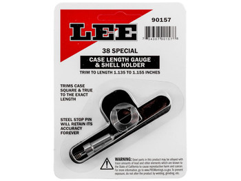 Lee Precision 90157 Case Length Gauge 38 Special