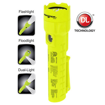 Intrinsically-Safe Permissible Dual-Light Flashlight UPC: 017398800938