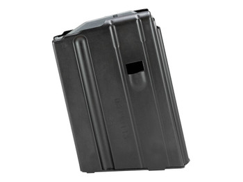 DuraMag 1068041177CPD SS 10rd 22 Nosler/6.8 SPC for AR-15 Black w/ Gray Follower Detachable
