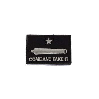 COME AND TAKE IT CANNON BLACK PATCH UPC: 888151017098