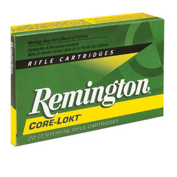 Remington Core-Lokt Hyper Velocity Centerfire Ammunition, 270 WSM, Jacketed Soft Point, 130 Grain - 20 Cartridge Box ( 20 / 1 )