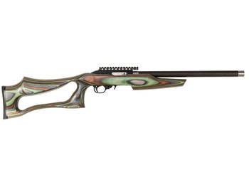 Magnum Research SSEFC22G Magnum Lite SwitchBolt Full Size 22 LR 10+1 17" Black Anodized Carbon Steel/Threaded Barrel, Black w/Integral Scope Base Receiver, Camo Fixed Thumbhole Stock, Right Hand