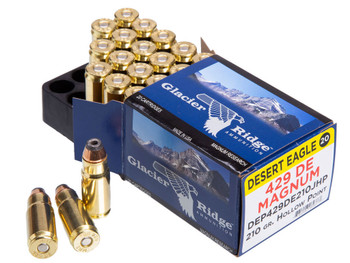 Magnum Research DEP429DE210J Desert Eagle 429DE 210gr Jacketed Hollow Point 20 Per Box/25 Case