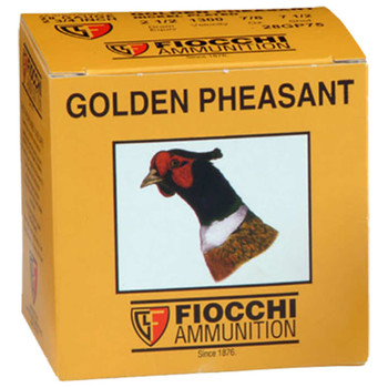 Fiocchi 28GP75 Golden Pheasant Extrema 28 Gauge 2.75 78 oz 7.5 Shot 25 Per Box 10 UPC: 762344703817