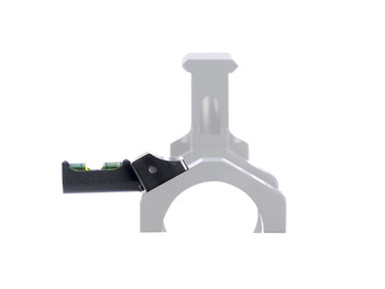 Seekins Precision 0010650156-F X-Cap Adjustable Bubble Level Black 7075 Aluminum
