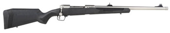 Savage Arms 57044 110 Brush Hunter 375 Ruger 31 20 Matte Stainless Synthetic Stock Iron Sights UPC: 011356570444