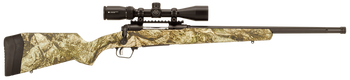Savage Arms 57357 110 Apex Predator XP 22-250 Rem 4+1 20", Matte Black Metal, Mossy Oak Mountain Country Synthetic Stock, Vortex Crossfire II 4-12x44mm                                                 