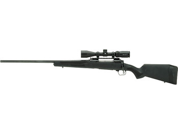 Savage Arms 57536 110 Apex Hunter XP 350 Legend 4+1 18" Matte Black Metal, Synthetic Stock, Vortex Crossfire II 3-9x40mm Scope, Left Hand