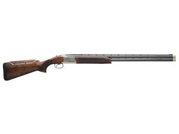 Browning 0180027010 Citori 725 Pro Sporting 20 Gauge 2.75" 2rd 30" Blued Ported Barrels, Silver Nitride Finished Engraved Receiver With Gold Accents, Black Walnut Stock With Pro Fit Adjustable Comb