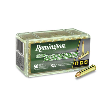 Remington Ammunition 21184 Premier Magnum Rimfire 22 WMR 33 gr Accu TipV 50 Per Box 40 UPC: 047700008400
