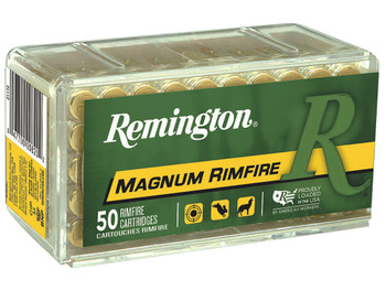 Remington Ammunition 21170 Magnum Rimfire 22WMR 40gr Jacketed Hollow Point 50 Per Box/40 Case