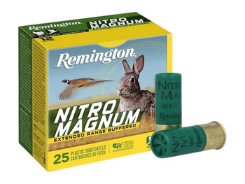 Remington Ammunition 26682 Nitro Magnum 12Gauge 3" 1 7/8oz 2Shot 25 Per Box/10 Case