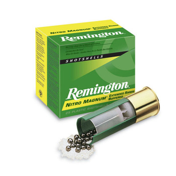 Remington Nitro Magnum 20 Gauge Shotshell Ammunition, 3 Inch, 1185 FPS, 1 1/4 Ounce, #4 Shot - 25 Cartridge Box ( 25 / 1 )
