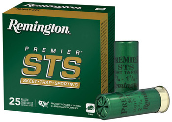Remington Premier STS 12 Gauge Shotshell Ammunition, 2 3/4 Inch, 1145 FPS, 1 1/8 Ounce, #9 Shot - 25 Cartridge Box ( 25 / 1 )