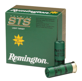 Remington Ammunition 20116 Premier STS  12 Gauge 2.75 1 18 oz 9 Shot 25 Per Box 10 UPC: 047700306001
