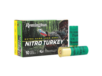 Remington Ammunition 26693 Nitro Turkey 12Gauge 3" 1 7/8oz 4Shot 10 Per Box/10 Case