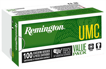Remington Ammunition 23771 UMC Value Pack 38Special+P 125gr Jacket Hollow Point 100 Per Box/6 Case                                                                                                      
