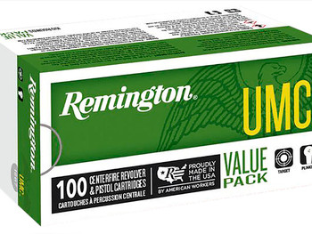 Remington Ammunition 23771 UMC Value Pack 38Special+P 125gr Jacket Hollow Point 100 Per Box/6 Case