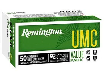 Remington Ammunition 23906 UMC Value Pack 223Rem 45gr Jacketed Hollow Point 50 Per Box/8 Case