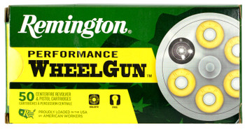 Remington Ammunition 22267 Performance WheelGun  38 Special 148 gr Target Master Wad Cutter 50 Per Box 10 UPC: 047700490205
