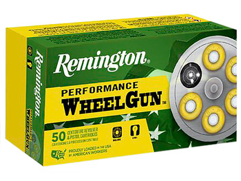 Remington Ammunition 22271 Performance WheelGun 38Special 158gr Lead Semi Wadcutter 50 Per Box/10 Case
