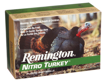 Remington Ammunition 26690 Nitro Turkey  12 Gauge 2.75 1 12 oz 4 Shot 10 Per Box 10 UPC: 047700503806