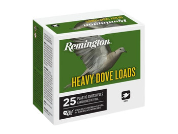 Remington Ammunition 28757 Heavy Dove Loads 12Gauge 2.75" 1 1/8oz 8Shot 25 Per Box/10 Case